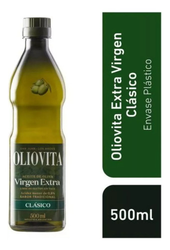 Aceite Oliva Virgen Extra Oliovita Clasico X 500 Ml Pet X 3 