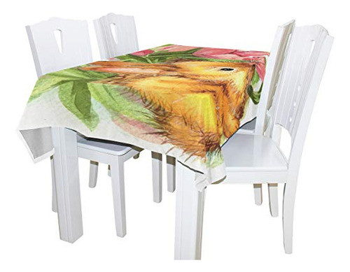 Naanle Easter Conejo De Conejo Primavera Floral K1ncs