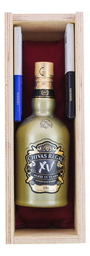 Estuche Chivas 15 Años Con Chocolates