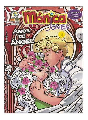 Hq Mônica Jovem Nº 5 - Amor De Ángel