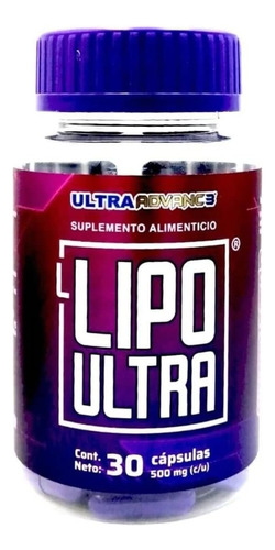 Lipo Ultra 2pz Adavanc3 30 Cap Perdida Y Control De Peso 