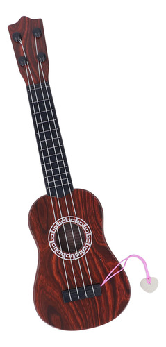 Juguete De Ukelele De Plástico Para Niños, Simulación, Ilumi