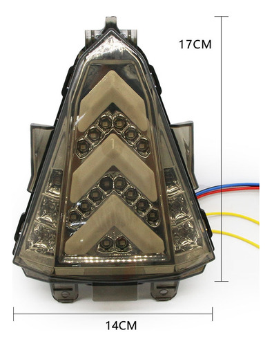 Luz Traseira Led Para Yamaha Yzf R15 2014 2015 2016