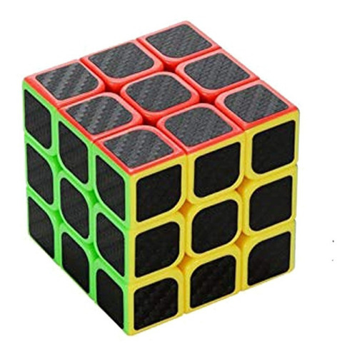 Cubo Rubik Zcube Fibra Carbono 3x3 Qiyi Valk Profesional Mnr