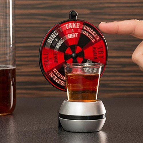 Spin Juego Ruleta Tragos Party Game Bebidas Ruleta Shots