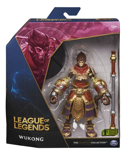 Figura De Acción Leagues Of Legend  Wukong 15cm Spin Master