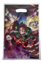 Comprar Pack 10 Bolsas Cumpleaños Diseño Demon Slayer Kimetsu Yaiba