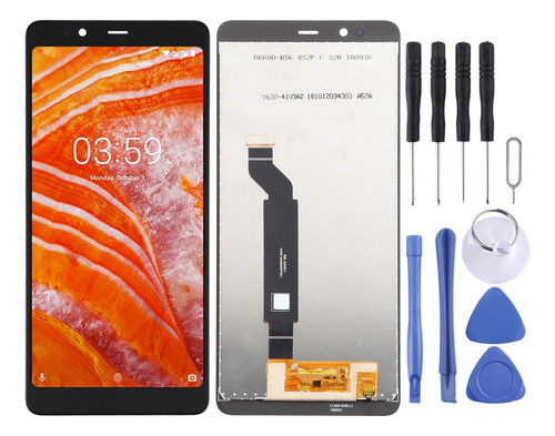 Pantalla Lcd Tft Para Nokia 3.1 Plus Con Digitalizador Compl