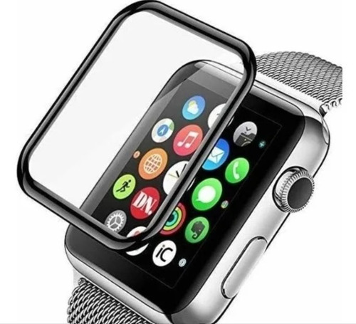 Vidrio Templado Smartwatch 40mm Curvo 3d Apple/w7/w26/t500