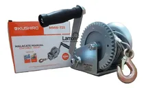 Comprar Malacate Manual Con Cable De Acero 725 Kg Kushiro