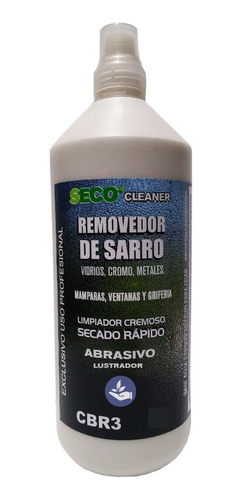 Removedor De Sarro 250ml Vidrio Mampara Griferia Losa Paño