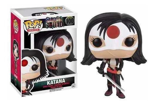 Boneco Katana Suicide Squad Esquadrão Suicida Funko