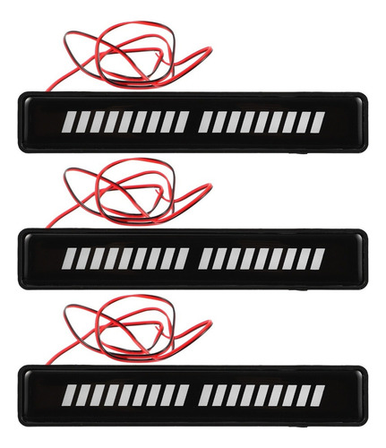 3x Acrílico Impermeable Auto Llevó La Luz Llevó Las Luces De