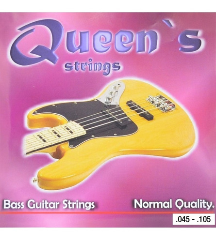 Cuerdas Bajo 4 Cuerdas 45-105 Queen