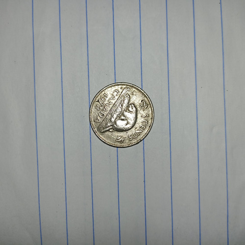 Imagen 1 de 2 de Moneda De 5 Centavos De Canadá (1972)