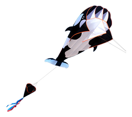 Kite Flying Kite 3d Kite Whale, Sin Marco, Enorme Parafoil S