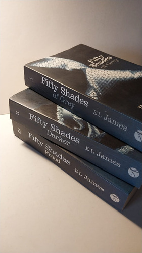 Pack Fifty Shades Of Grey + Darker + Freed- 3 Libros - James