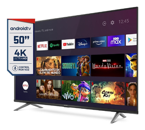 Imagen 4 de 10 de Tv Smart 50 Pulgadas Hitachi Led 4k Ultrahd Cuotas