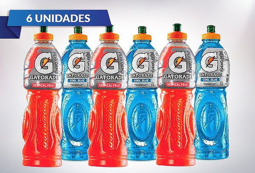 Gatorade Variedades De Sabores 1 L  ( 6 Unidades)-alvi