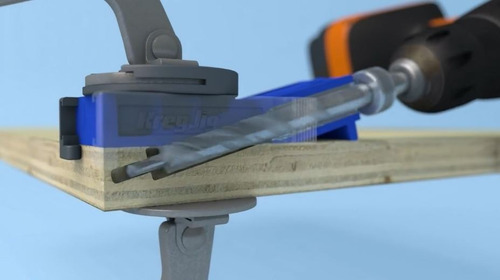 Kreg Jig R3 Carpintería Tornillo Oculto + Prensa Y Tornillos