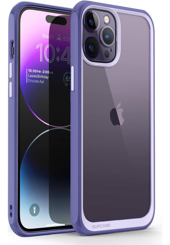 Funda Supcase Para iPhone 14 Pro Shockpr Purple