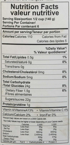 Pulpa De 24 Mantara 24 Mantra Orgánica Kesar Mango - 850 Ml