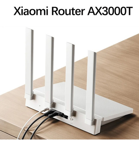 Xiaomi Router Ax3000t Wi-fi 6 3000 Mbps 5g Repetidor 2 Band