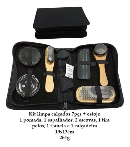 Kit Para Engraxar Sapatos