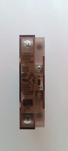 Relé De Estado Sólido 15a G3pe-215b Input Dc12-24 Omron