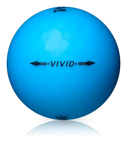 Imagen 2 de 4 de Pelotas Golf Volvik Vivid Color Azul 12 Pz.
