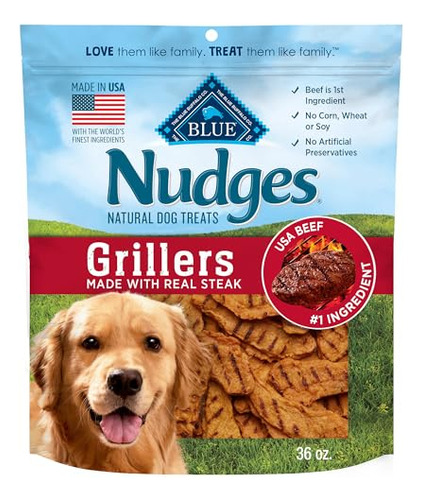 Golosinas Naturales Para Perros Nudges Grillers Con Auténtic