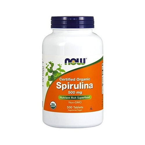 Empresa Spirulina 500 Mg, 500 Tablets