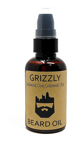 Oakcitybeardco. - Grizzly - 2 Onzas - Aceite Para Barba - Ac
