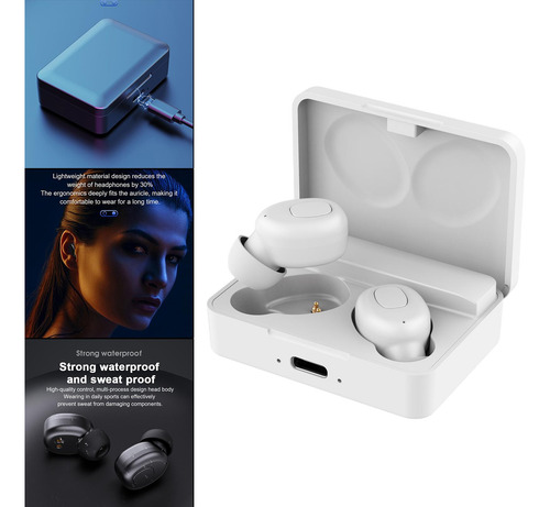 Auriculares Ligeros Frescos De Los Auriculares De Botón Del
