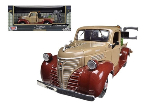 Plymouth Pickup 1941 - Escala 1/24 Motormax