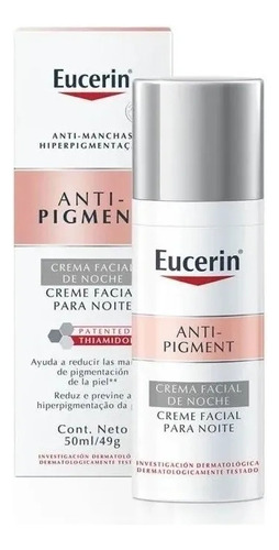 Eucerin Anti Pigment Creme Facial Noite Anti-manchas 50ml