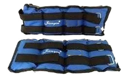 Tobilleras Reforzadas Entrenamiento Piernas Fitness 2kg