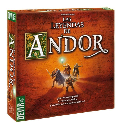 Las Leyendas De Andor Juego De Mesa Devir