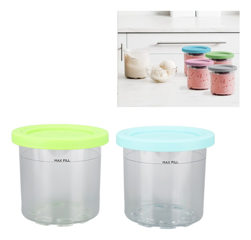 Bote De Almacenamiento Para Botellas De Helado, 2 Unidades,