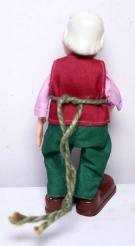 Bonecos Pinoccio E Gepetto Disney 1970 Marx Toys Com Caixas