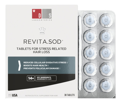 Revita.sod® Tabletas Para La Pérdida De Cabello Por Estrés