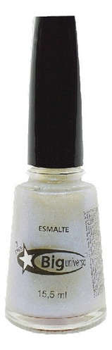 Esmalte Big Glitter Pratinha 15,5ml Cor Prata