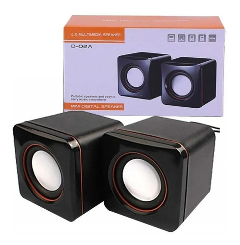 Cornetas Para Computadora Pc Laptop 2.0 Mini Speaker Usb