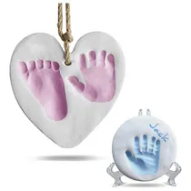 Comprar Kit De Huellas Para Manos Y Pies De Bebe Para Colgar,color B