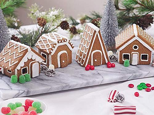 Juego De Cortadores De Galletas Fox Run Christmas Village Gi