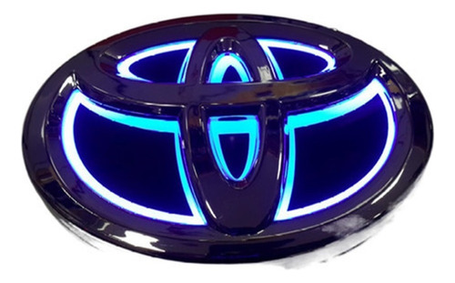 Emblema Parrilla Iluminado Para Vehículos 5d Toyota Emblem