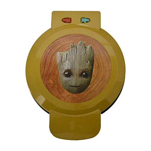 Máquina Hacer Gofres Marvel Groot - Soy Groot Tus Gofr...