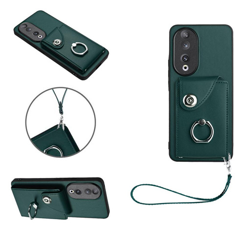 Funda Protectora Para Honor 90, 5 G, Correa De Mano, Ranura