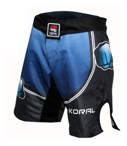 Bermuda Koral Mma Upper Blue Black