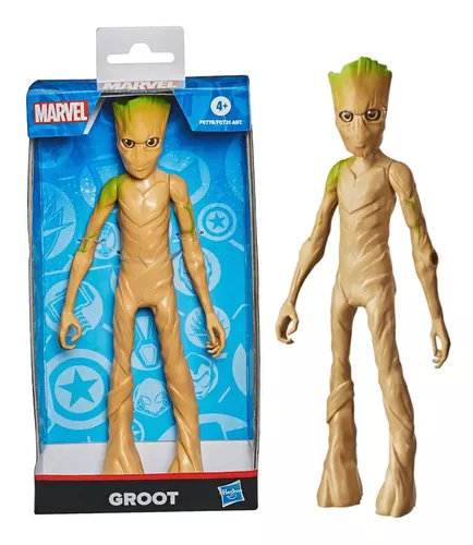 Boneco Star Lord E Groot Guardiões Da Galáxia Marvel Hasbro